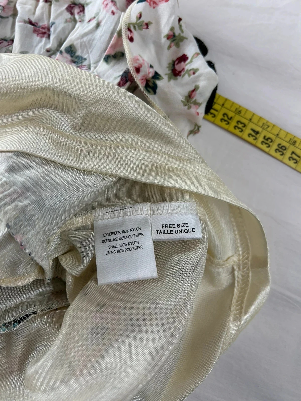 Vestido chique casual holly bracken vintage branco creme multicolor – photo 8